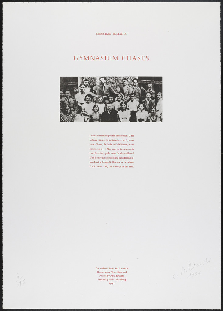 Title Page from Gymnasium Chases