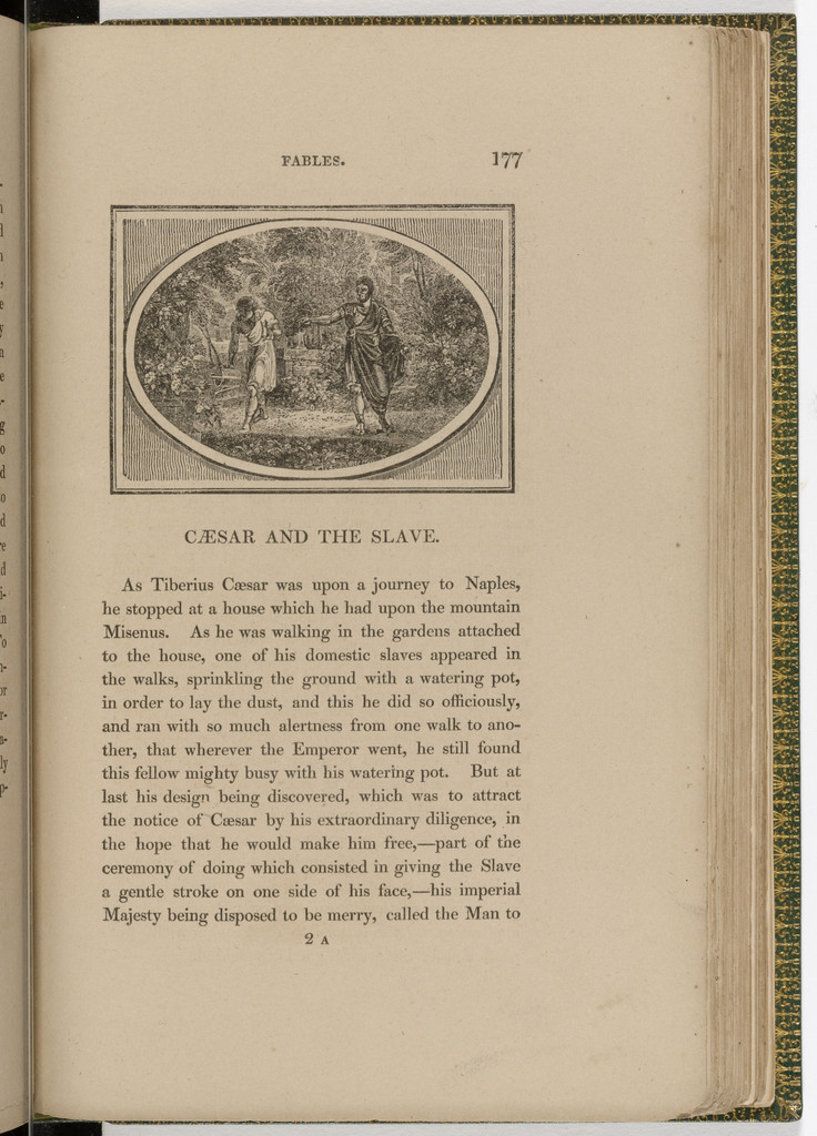 Headpiece (page 177) from The Fables of Aesop