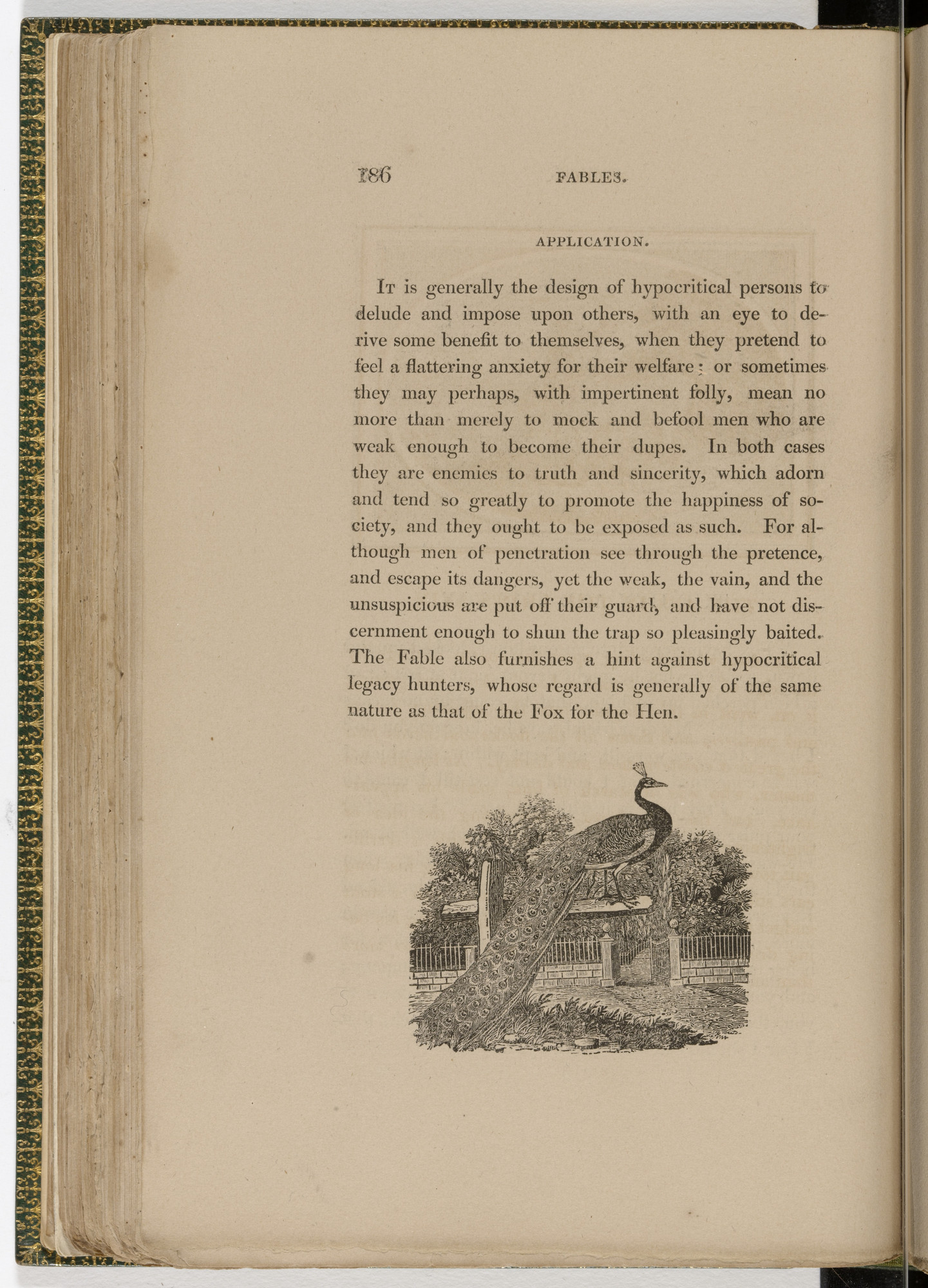 Thomas Bewick. Tailpiece (page 186) from The Fables of Aesop