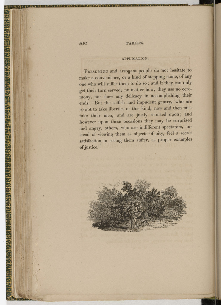 Tailpiece (page 202) from The Fables of Aesop