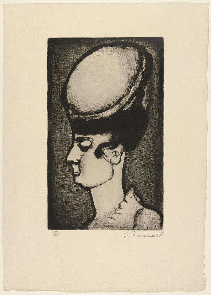 Woman with Hat from Réincarnations du Père Ubu