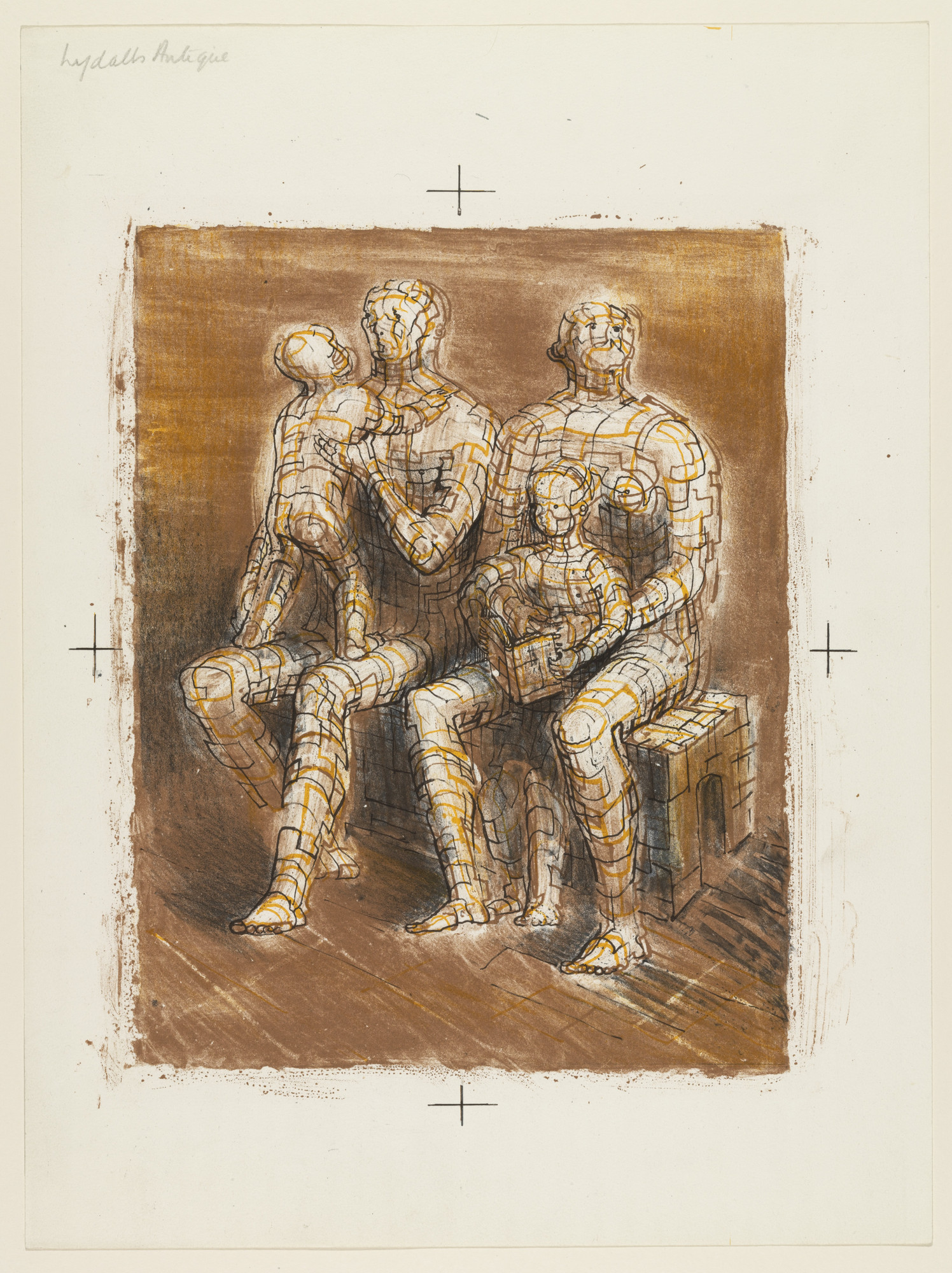Henry Moore. Family Group. 1950 | MoMA