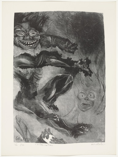William Gropper. Intoxication from Capriccios. 1953–57