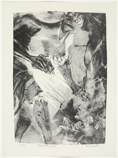 William Gropper. Fall of the Gods from Capriccios. 1953–57