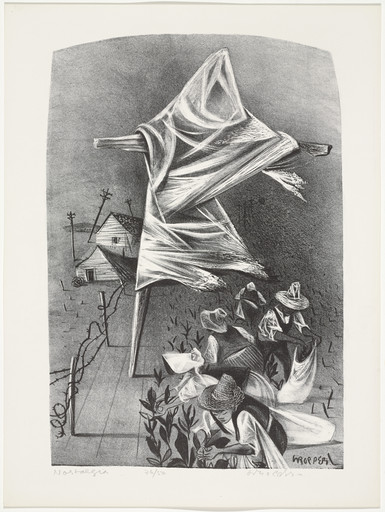 William Gropper. Nostalgia from Capriccios. 1953–57
