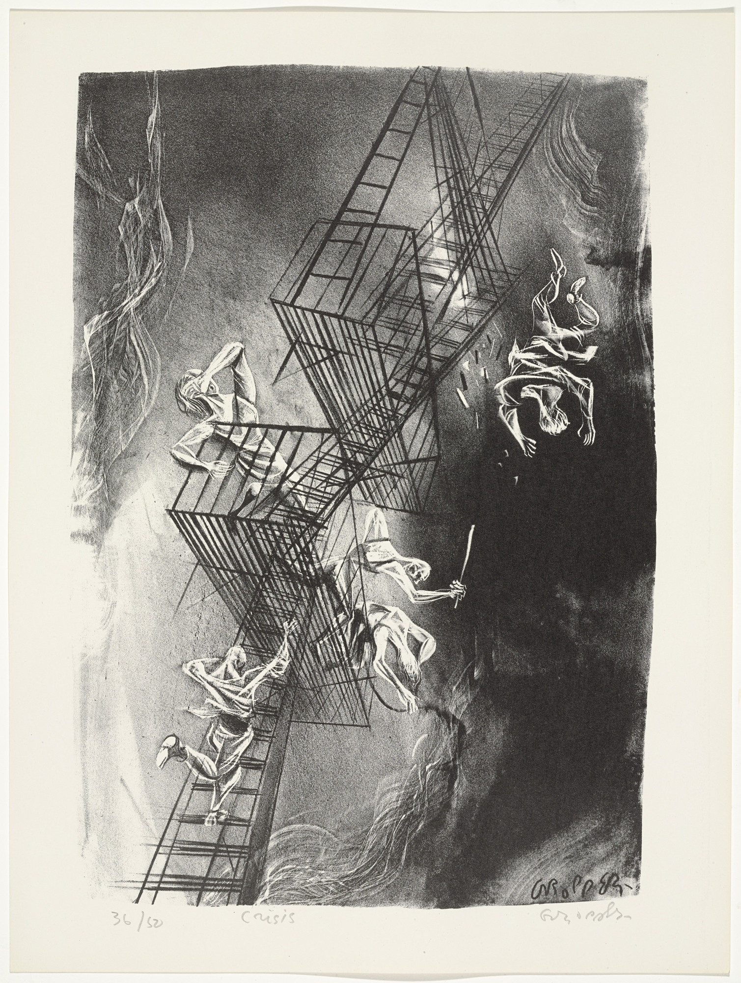 William Gropper. Crisis from Capriccios