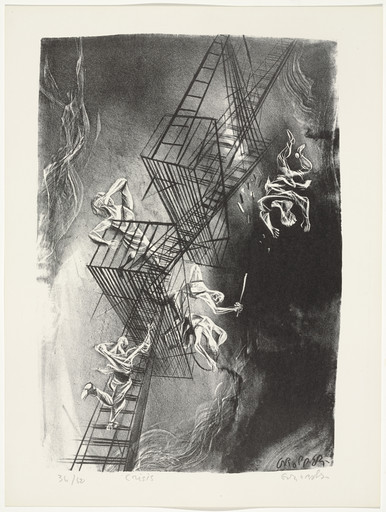 William Gropper. Crisis from Capriccios. 1953–57