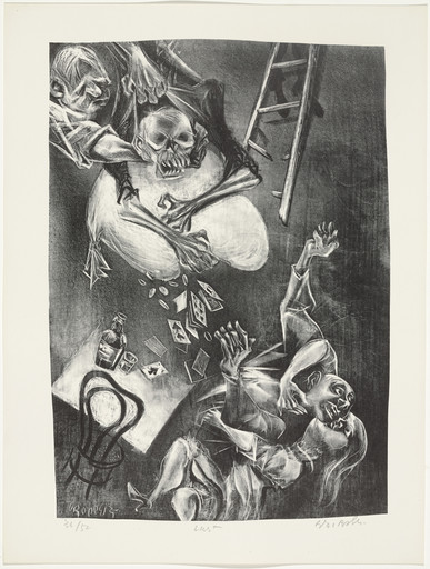 William Gropper. Lust from Capriccios. 1953–57