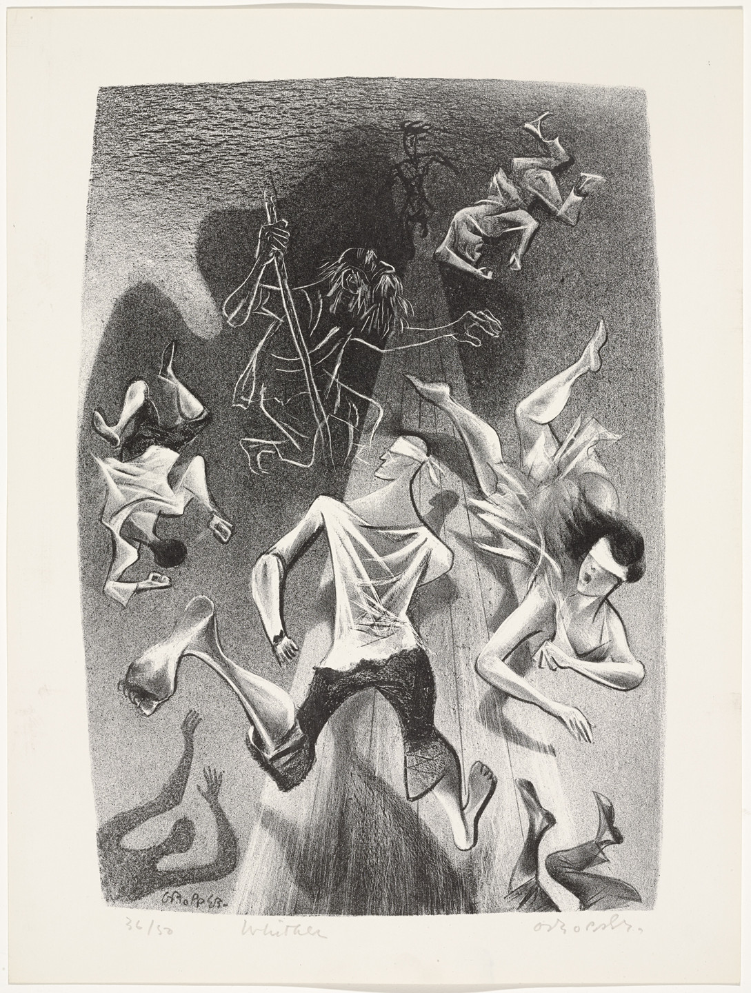 William Gropper. Whither from Capriccios. 1953–57