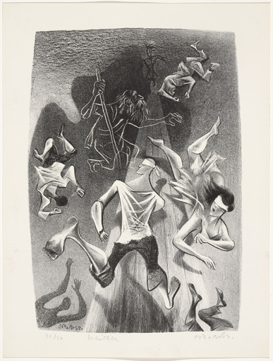 William Gropper. Whither from Capriccios. 1953–57