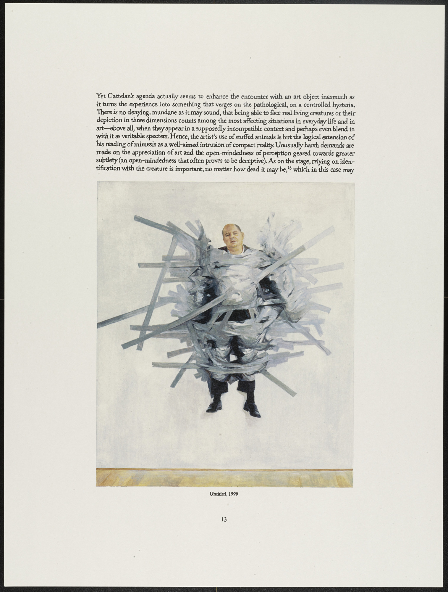 Maurizio Cattelan. Untitled from DIE/DIE MORE/DIE BETTER/DIE AGAIN