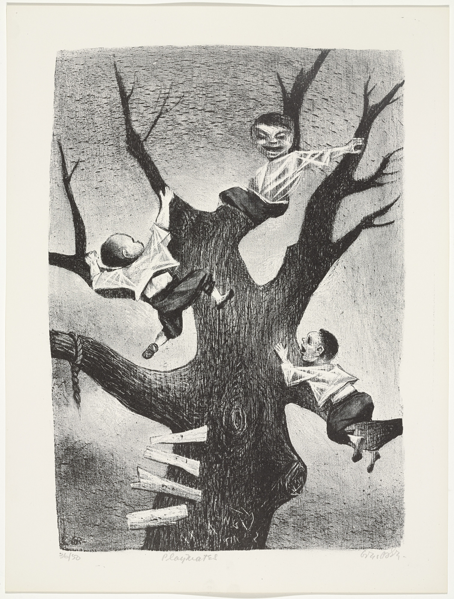 William Gropper. Playmates from Capriccios