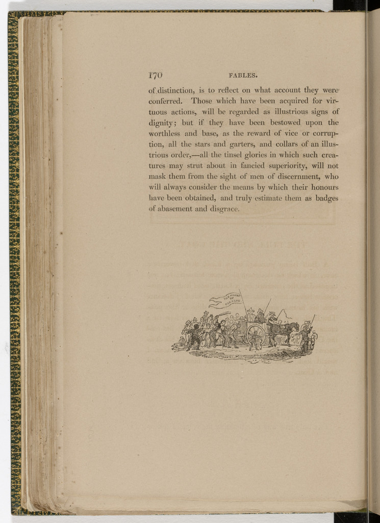 Tailpiece (page 170) from The Fables of Aesop