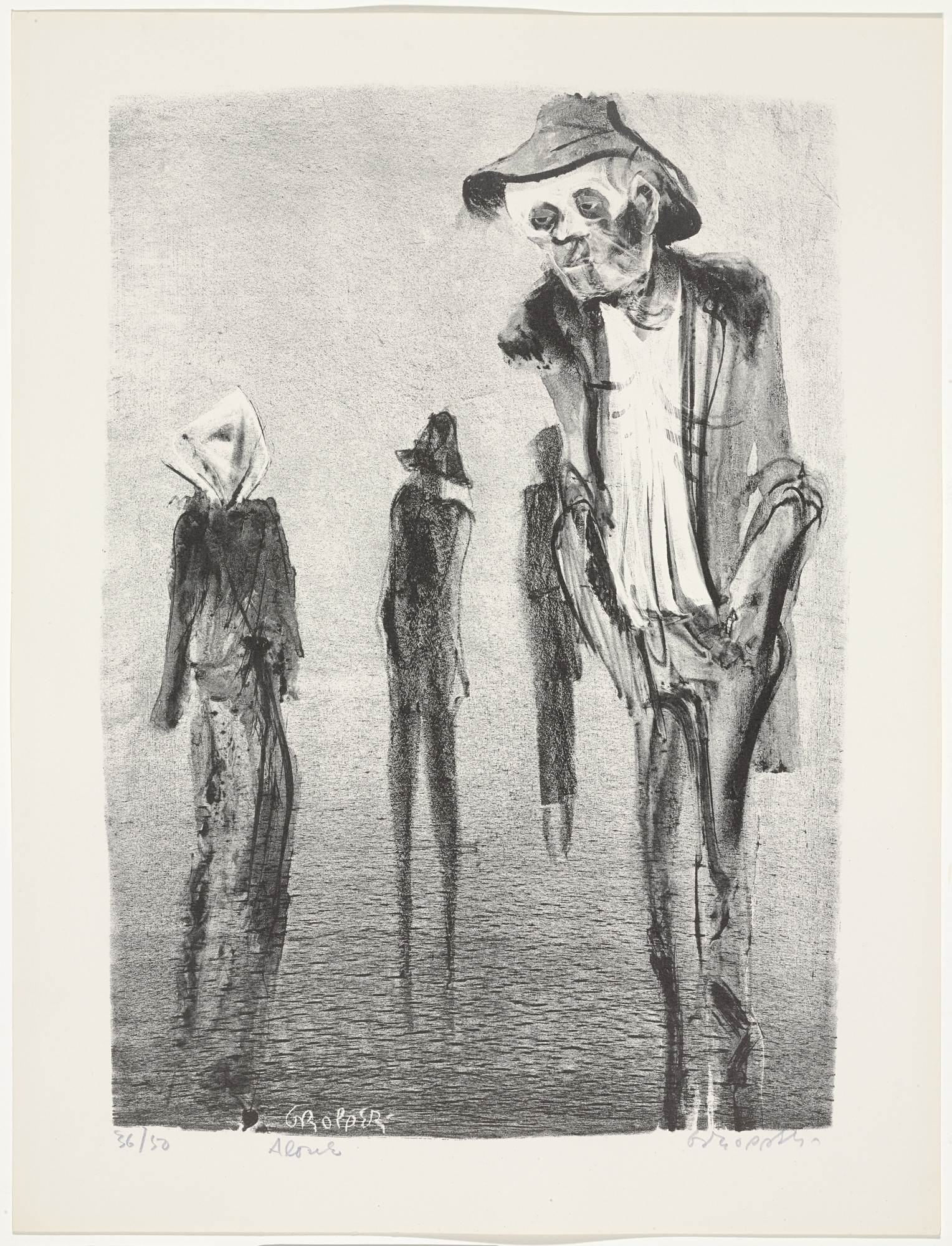 William Gropper. Alone from Capriccios