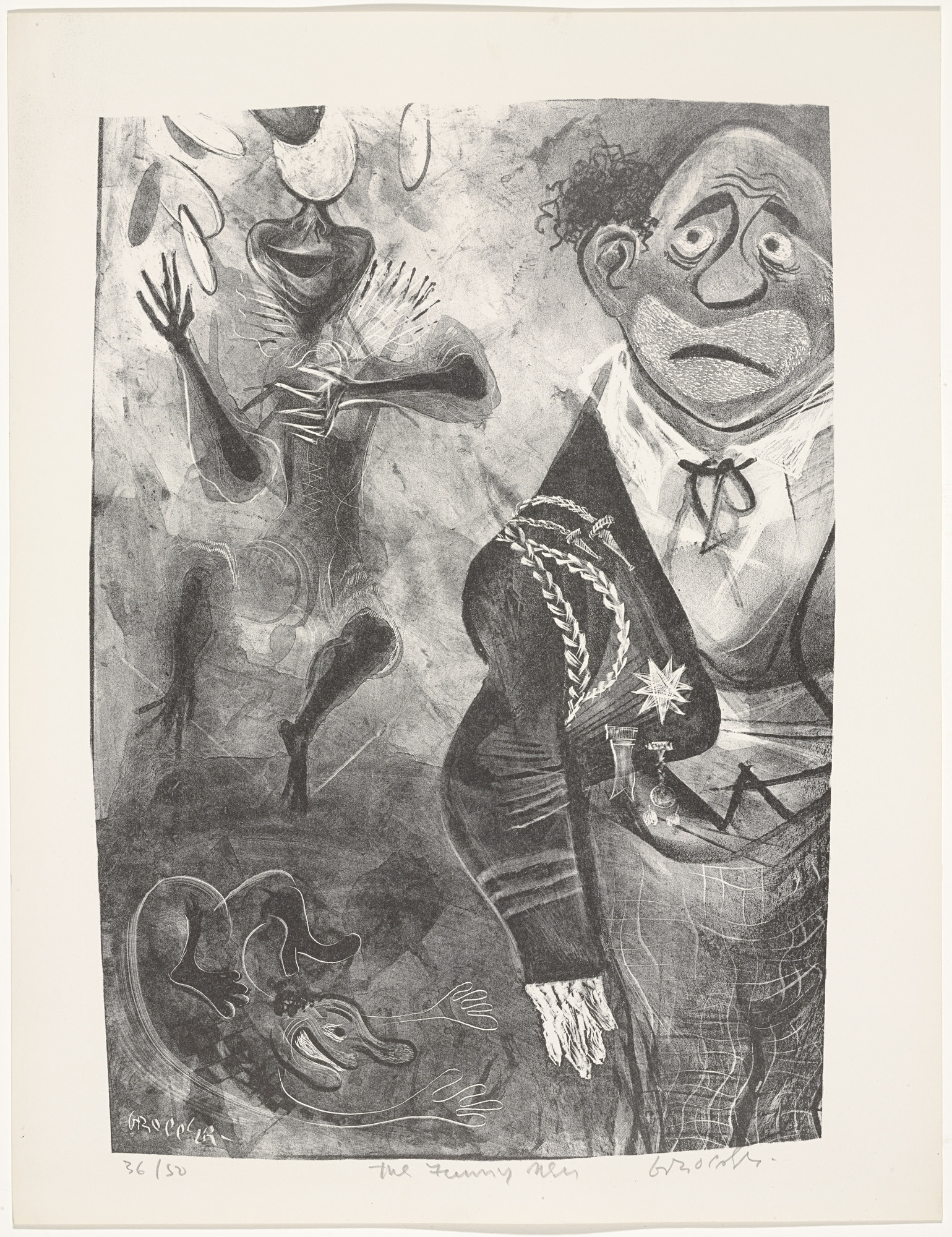 William Gropper. The Funny Men from Capriccios