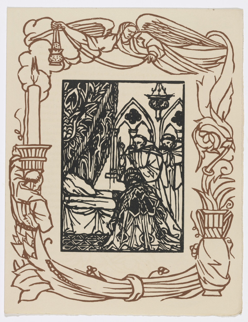 Plate (page 145) from Les Petites Fleurs de St. François (The Little Flowers of St. Francis)