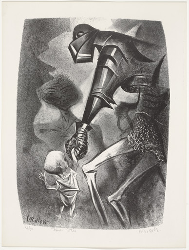 William Gropper. First Step from Capriccios. 1953–57