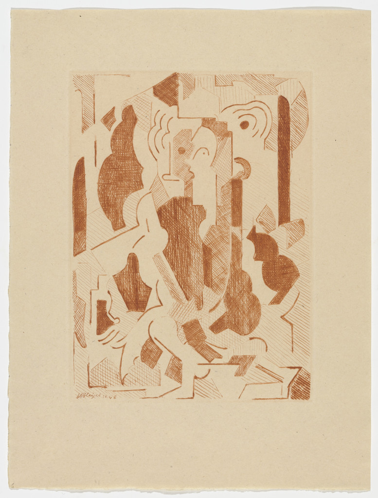 Variant of plate from Du Cubisme (On Cubism), Albert Gleizes, 1946, published 1947