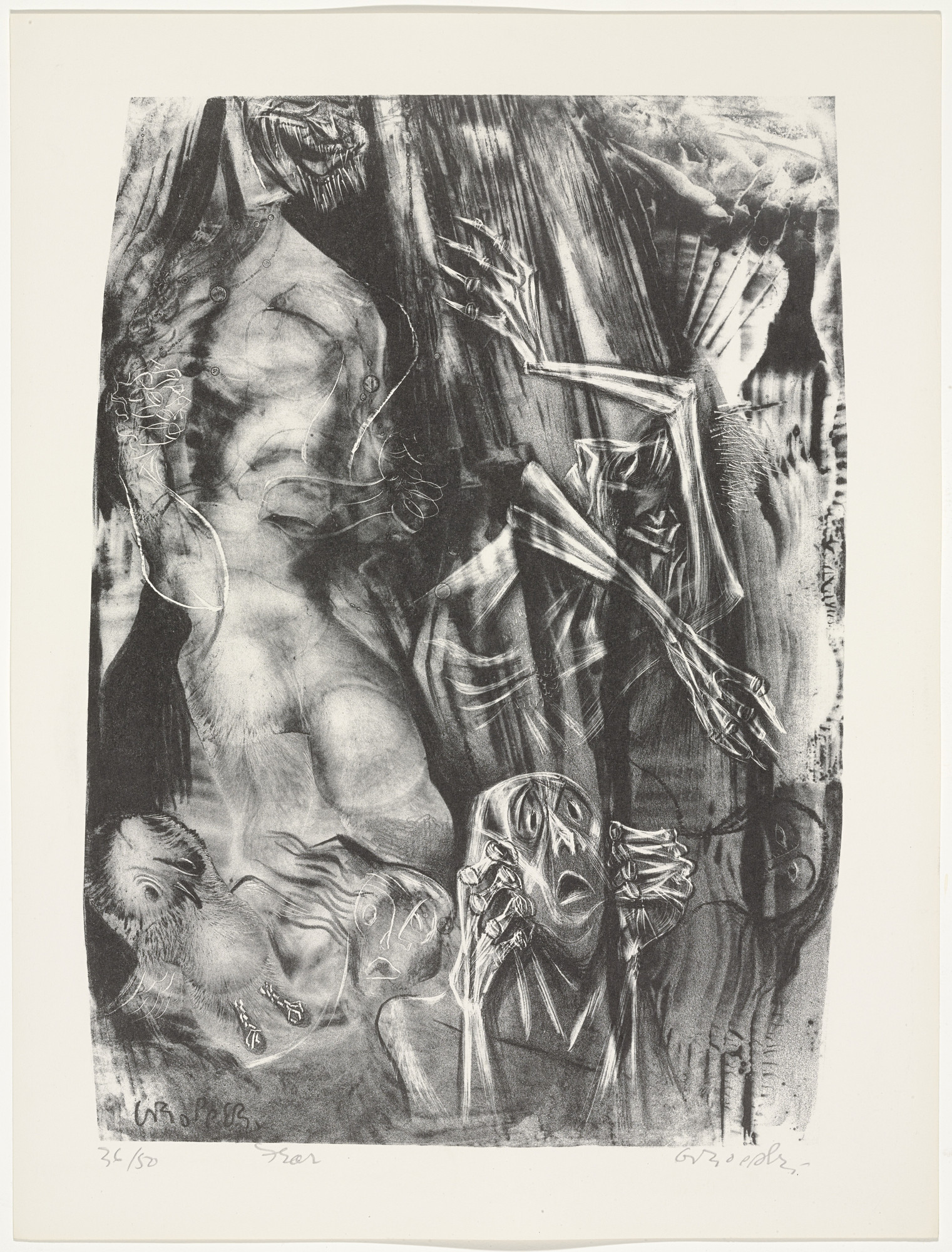 William Gropper. Fear from Capriccios