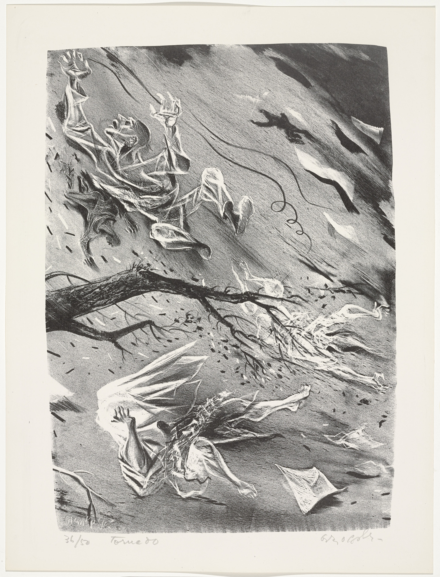 William Gropper. Tornado from Capriccios
