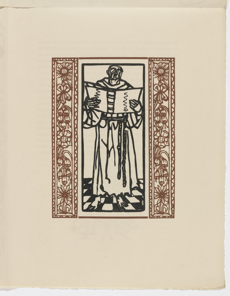 Plate (page 171) from Les Petites Fleurs de St. François (The Little Flowers of St. Francis)