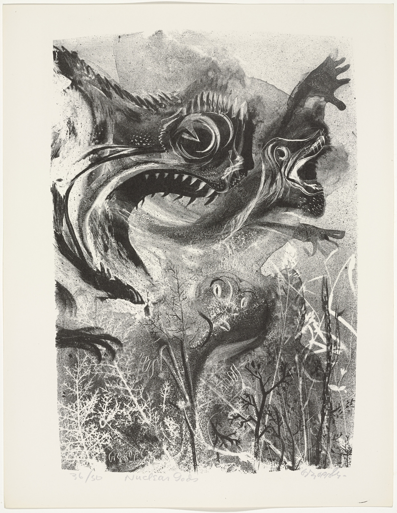 William Gropper. Nuclear Gods from Capriccios