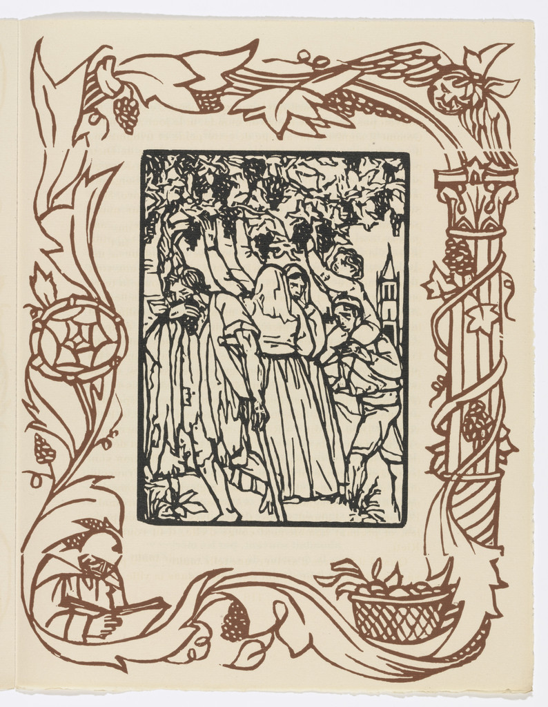 Plate (page 119) from Les Petites Fleurs de St. François (The Little Flowers of St. Francis)