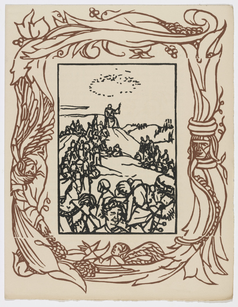 Plate (page 169) from Les Petites Fleurs de St. François (The Little Flowers of St. Francis)