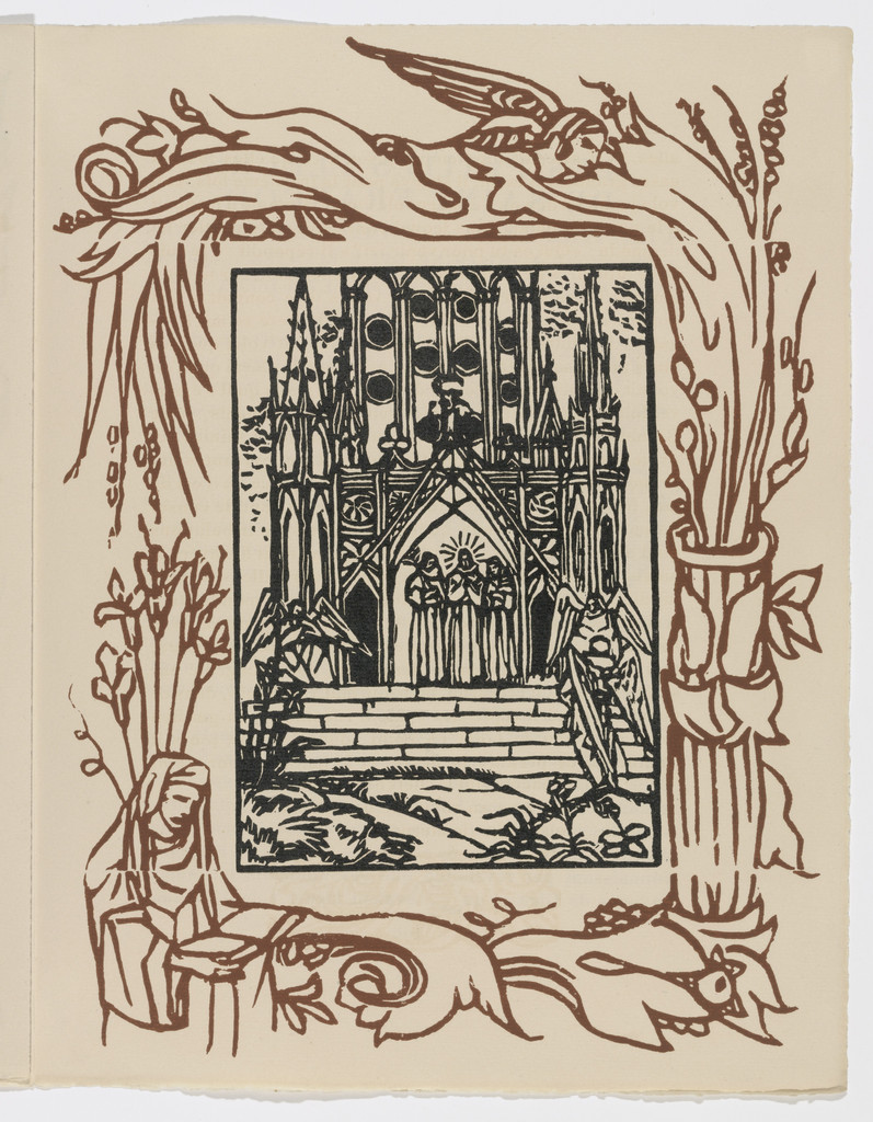 Plate (page 167) from Les Petites Fleurs de St. François (The Little Flowers of St. Francis)