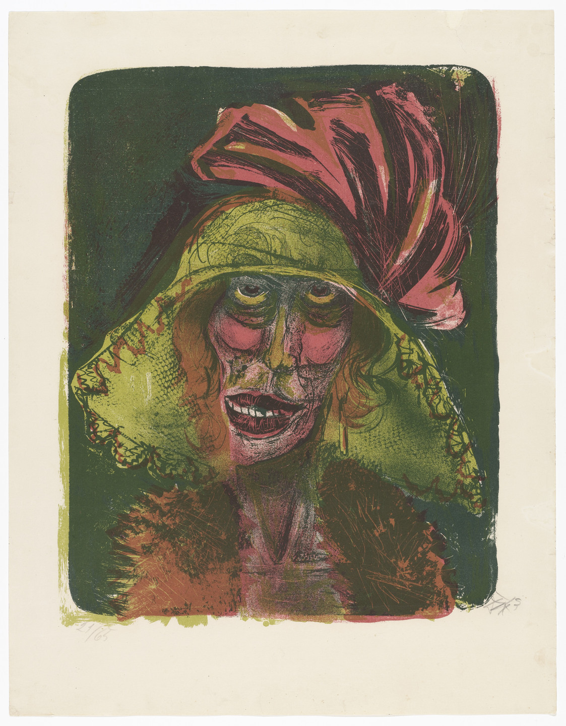 Otto Dix. Leonie. 1923