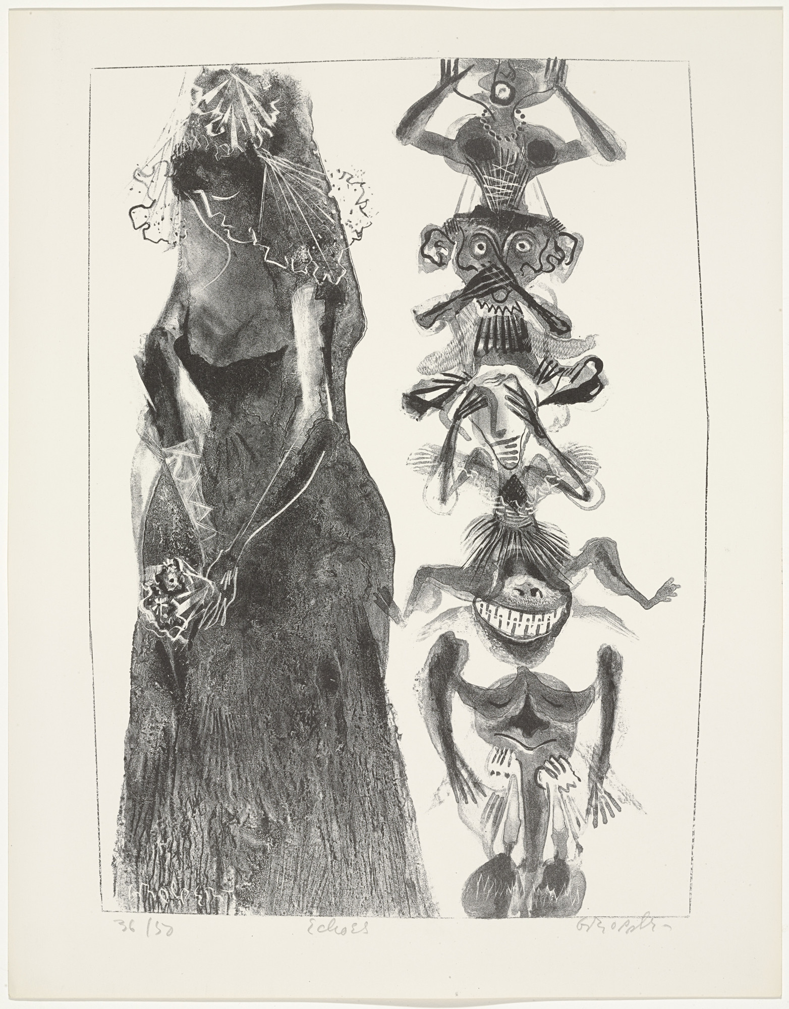 William Gropper. Echoes from Capriccios