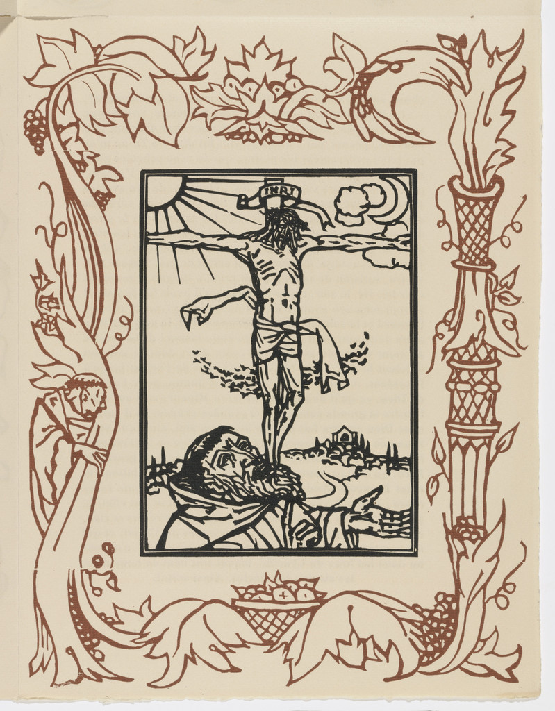 Plate (page 19) from Les Petites Fleurs de St. François (The Little Flowers of St. Francis)