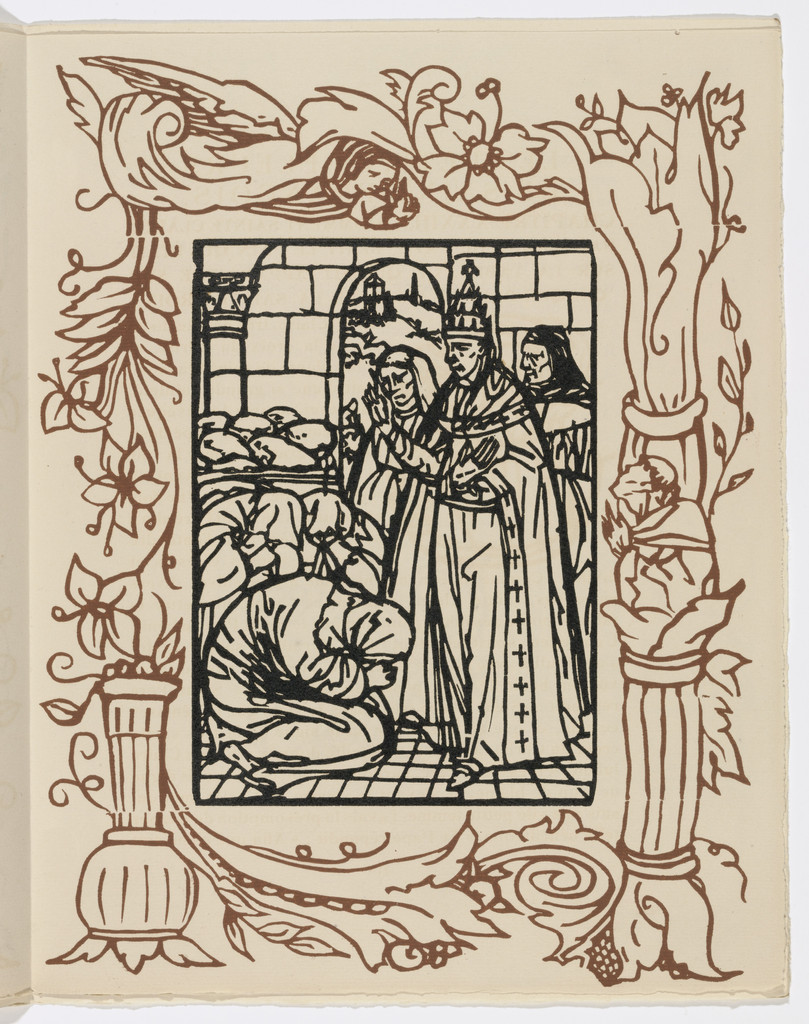 Plate (page 197) from Les Petites Fleurs de St. François (The Little Flowers of St. Francis)