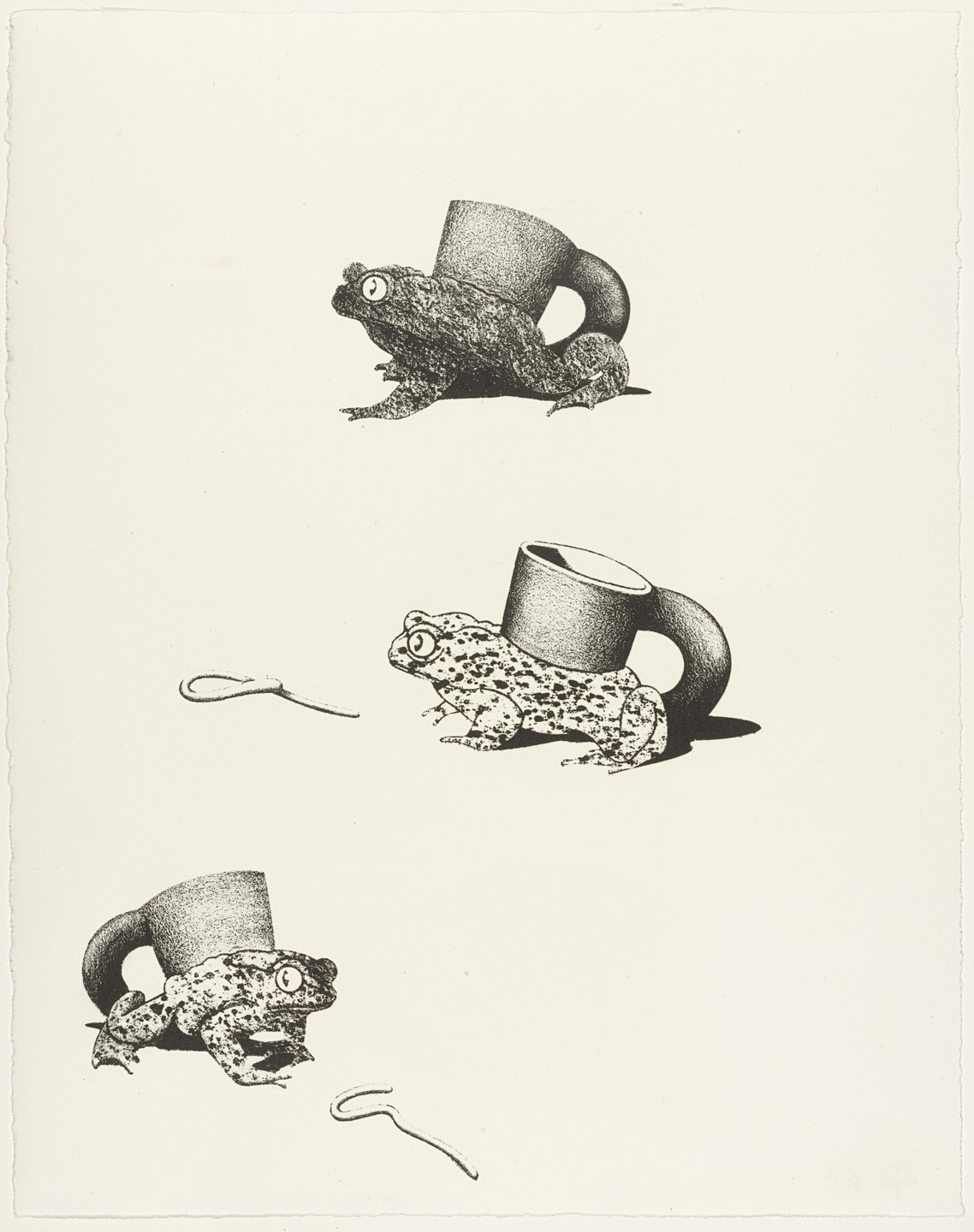 Ken Price. Cup Gets the Worm. 1968