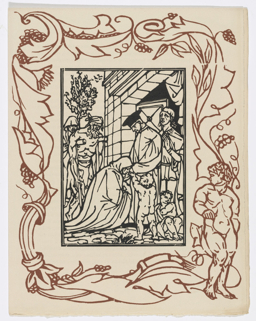 Plate (page 17) from Les Petites Fleurs de St. François (The Little Flowers of St. Francis)