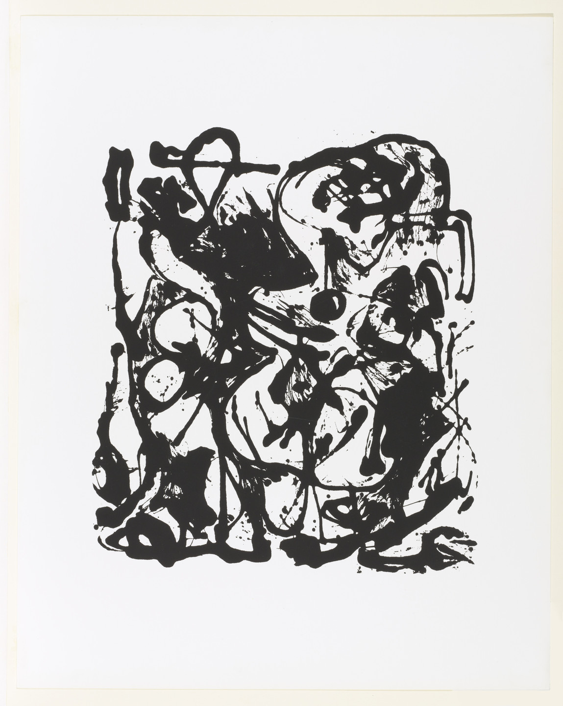 Jackson Pollock. Untitled from an untitled portfolio. 1951