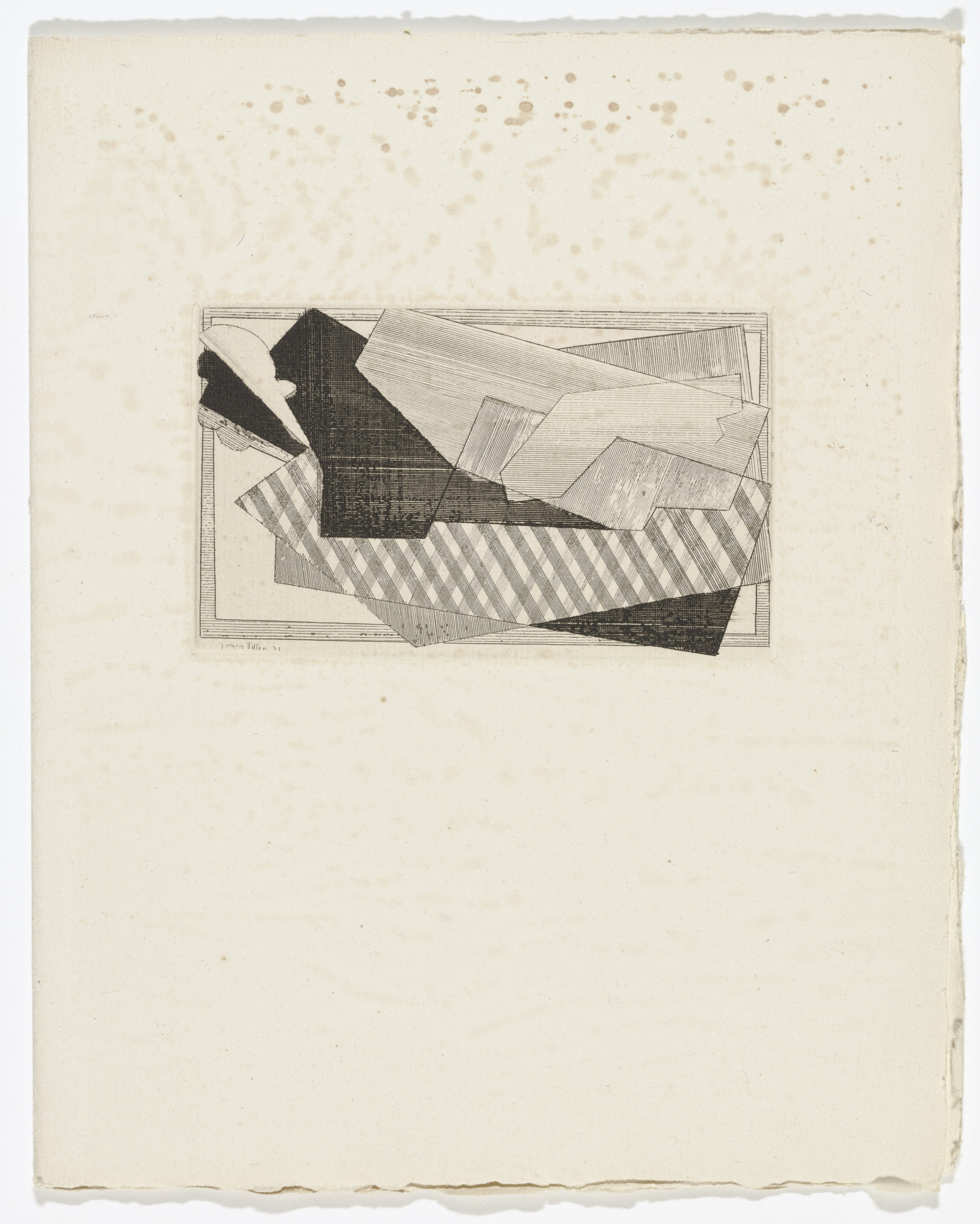 Jacques Villon. The Horse (plate, page 81) from Du Cubisme (On Cubism)