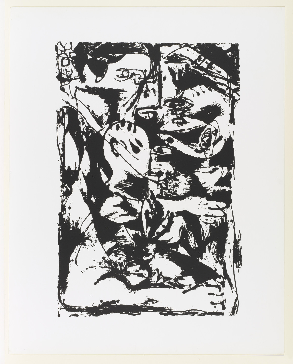 Jackson Pollock. Untitled from an untitled portfolio. 1951