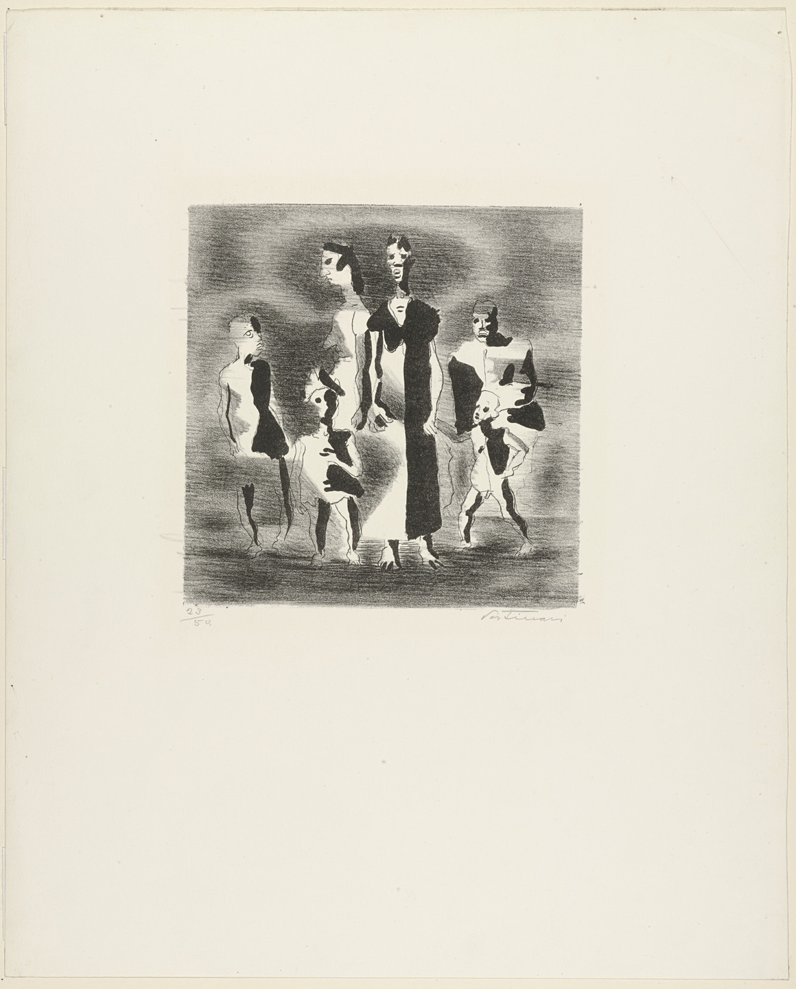 Candido Portinari. Migratory Family. 1939