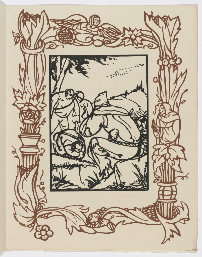 Plate (page 157) from Les Petites Fleurs de St. François (The Little Flowers of St. Francis)