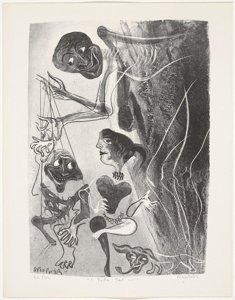 I Gotta Gal from Capriccios, William Gropper, 1953–57