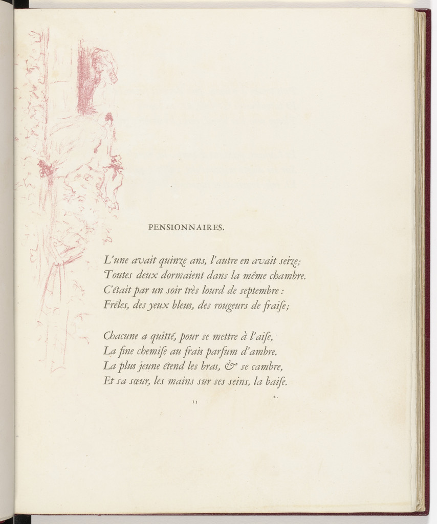 In-text plate (page 11) from Parallèlement (In Parallel)