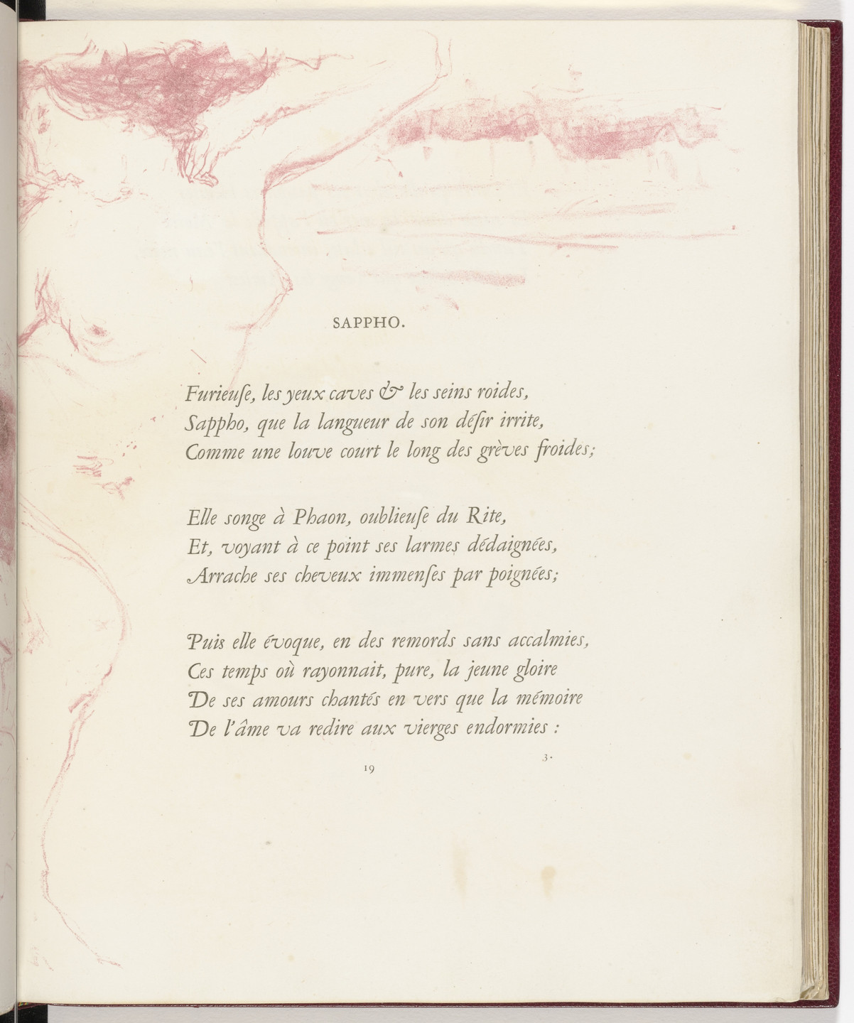 Pierre Bonnard. In-text plate (page 19) from Parallèlement (In Parallel). 1900