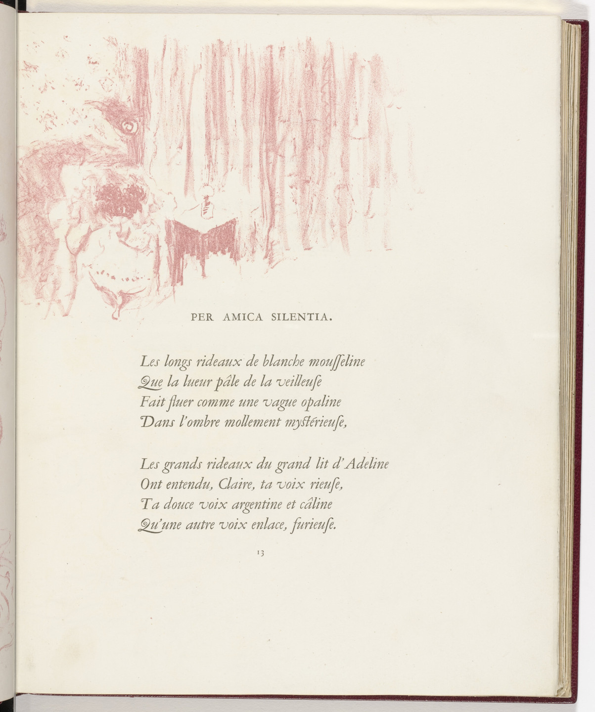 Pierre Bonnard. In-text plate (page 13) from Parallèlement (In Parallel). 1900