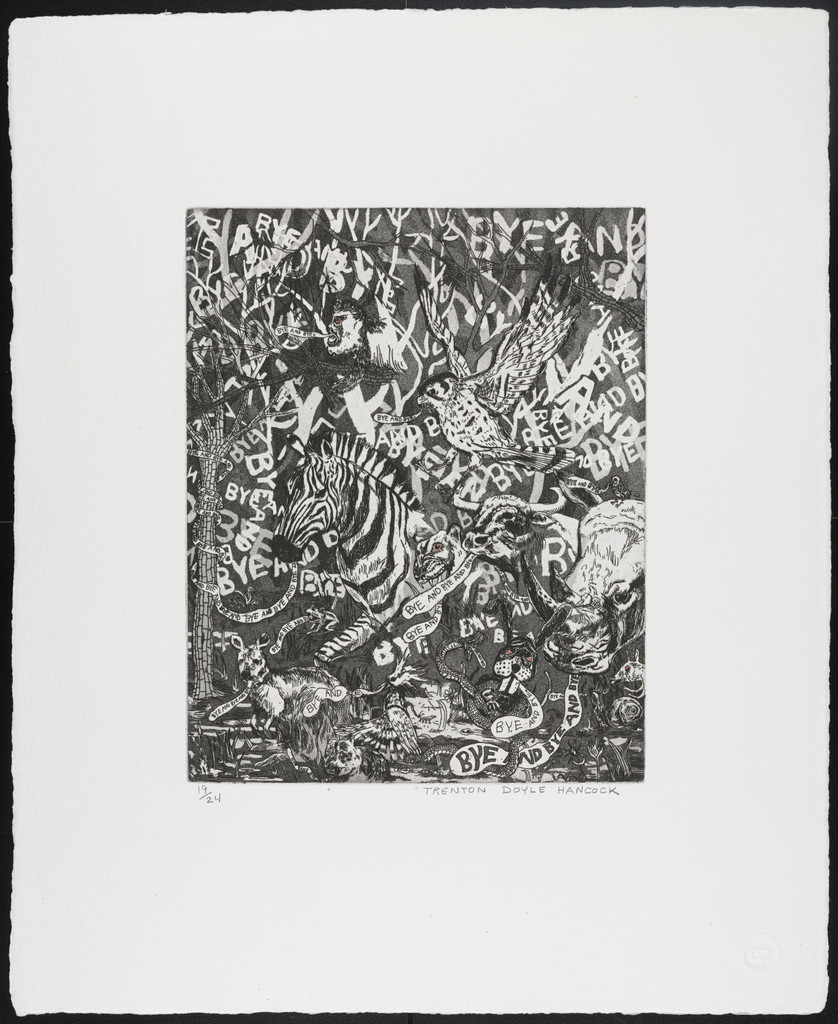 Untitled from Bye and Bye (Nine Sad Etchings)