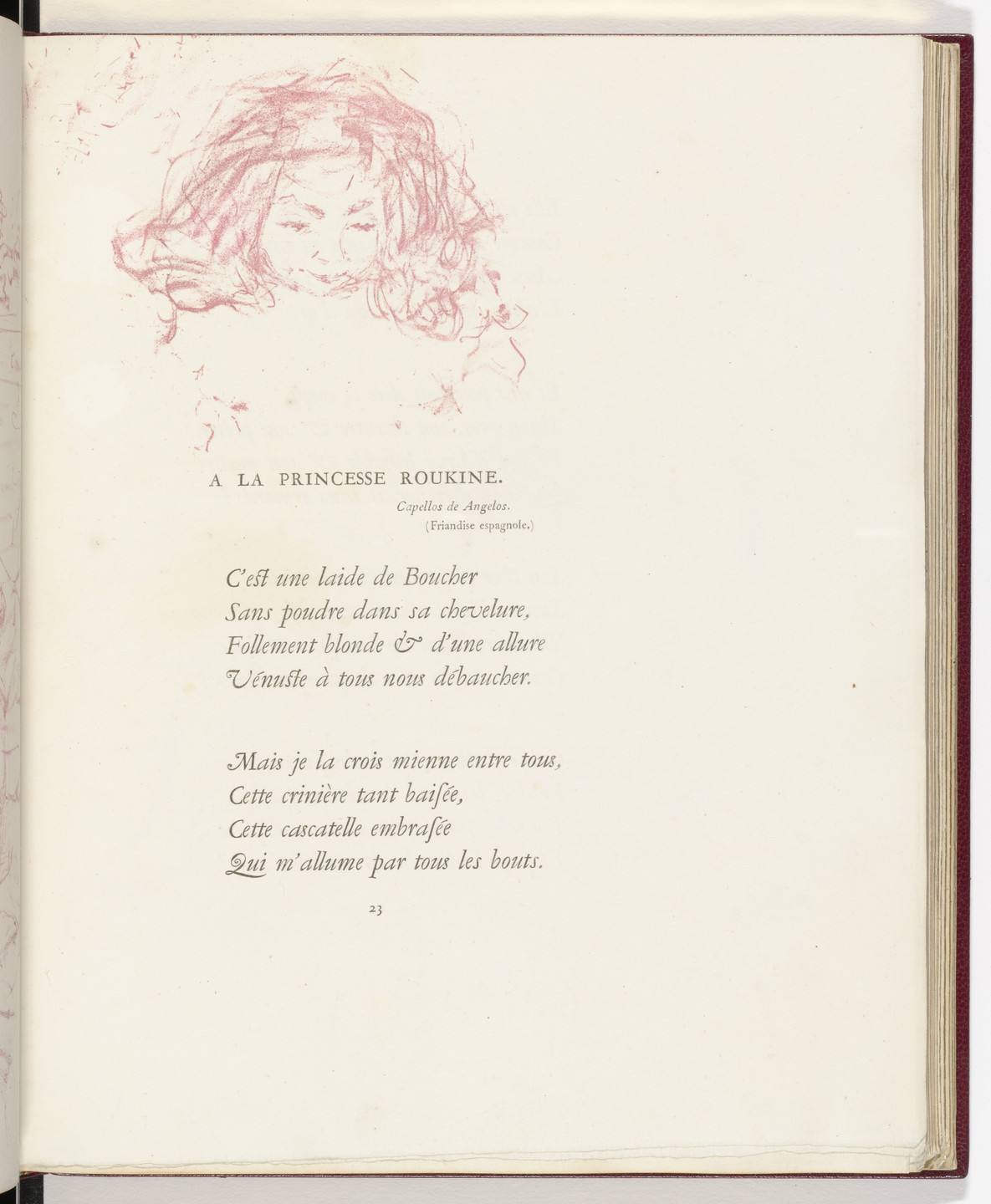 Pierre Bonnard. In-text plate (page 23) from Parallèlement (In Parallel). 1900