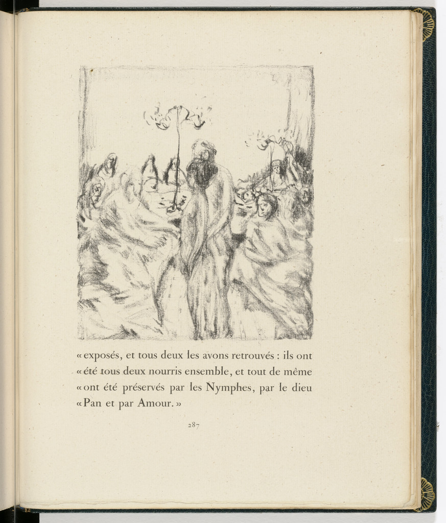 In-text plate (page 287) from Daphnis et Chloé