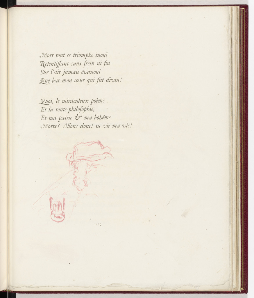 Tailpiece (page 129) from Parallèlement (In Parallel)