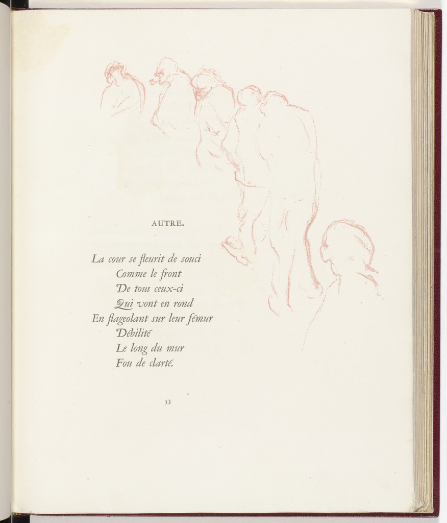 In-text plate (page 53) from Parallèlement (In Parallel)