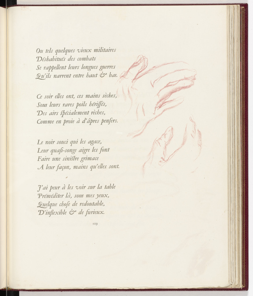 In-text plate (page 109) from Parallèlement (In Parallel)